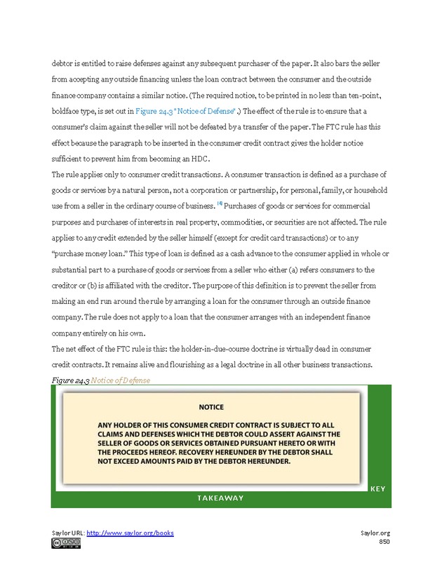 Business Law and the Legal Environment - Page 850